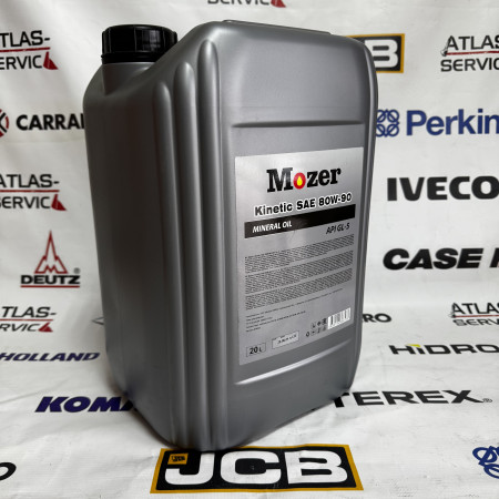 Трансмиссионное масло Mozer Kinetic SAE 80w-90 API GL-5, канистра 20 л