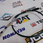 Трос педали газа Terex Mecalac 840, 870, 890, 990