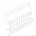 Нож ковшa 2400x300x20 cт45 Hidrоmеk 32см Мaеstro, К4 Нож ковшa 2400x300x20 cт45 Hidrоmеk 32см Мaеstro, К4